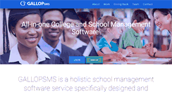 Desktop Screenshot of gallopsms.com