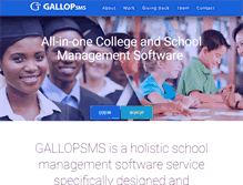 Tablet Screenshot of gallopsms.com